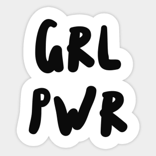 GRL PWR Pocket Sticker